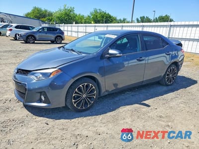 2015 TOYOTA COROLLA S PLUS 5YFBURHE7FP333294 - główne zdjęcie licytacji z USA - miniatura