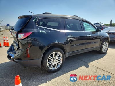 Trzecie zdjęcie samochodu z tyłu: 2014 CHEVROLET TRAVERSE LT VIN:1GNKRGKD6EJ278756 - miniatura