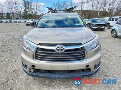 Piąte zdjęcie samochodu w środku: 2016 TOYOTA HIGHLANDER XLE VIN:5TDJKRFH4GS254804 - miniatura