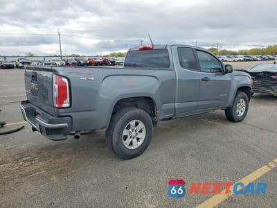 Trzecie zdjęcie samochodu z tyłu: 2019 GMC CANYON VIN:1GTH6BEN1K1249213 - miniatura