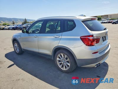 Drugie zdjęcie samochodu z przodu: 2013 BMW X3 XDRIVE28I VIN:5UXWX9C57D0D04404 - miniatura