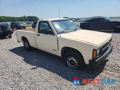 Czwarte zdjęcie samochodu z boku: 1991 CHEVROLET S TRUCK S10 VIN:1GCCS14Z2M2259475 - miniatura