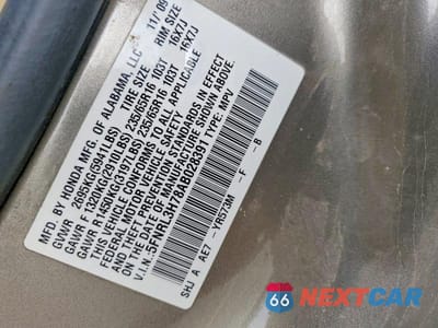 Zdjęcie 13 z 13 samochodu: 2010 HONDA ODYSSEY EXL VIN:5FNRL3H78AB028391 - miniatura