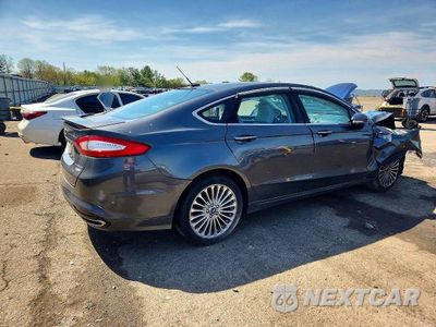 Trzecie zdjęcie samochodu z tyłu: 2015 FORD FUSION TITANIUM VIN:3FA6P0K90FR269499 - miniatura