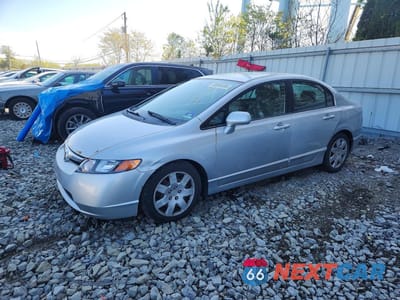 2007 HONDA CIVIC LX 1HGFA16597L037123 - główne zdjęcie licytacji z USA - miniatura