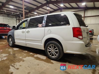 Drugie zdjęcie samochodu z przodu: 2014 DODGE GRAND CARAVAN SXT VIN:2C4RDGCG7ER405492 - miniatura