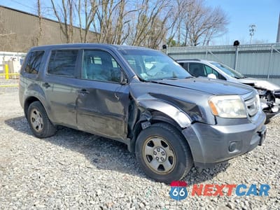 Czwarte zdjęcie samochodu z boku: 2011 HONDA PILOT LX VIN:5FNYF4H25BB094315 - miniatura
