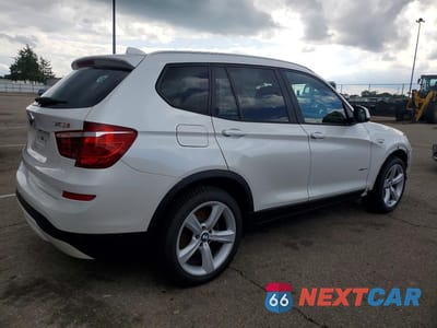 Trzecie zdjęcie samochodu z tyłu: 2017 BMW X3 XDRIVE28I VIN:5UXWX9C58H0T09114 - miniatura
