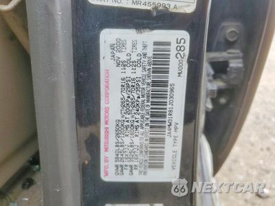 Zdjęcie 14 z 14 samochodu: 2001 MITSUBISHI MONTERO XLS VIN:JA4MW31R81J030965 - miniatura