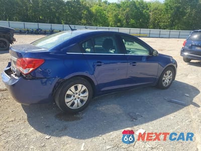 Trzecie zdjęcie samochodu z tyłu: 2012 CHEVROLET CRUZE LS VIN:1G1PC5SH3C7406199 - miniatura
