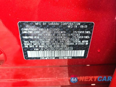 Zdjęcie 14 z 14 samochodu: 2025 SUBARU FORESTER LIMITED VIN:JF2SLDRC9SH614409 - miniatura