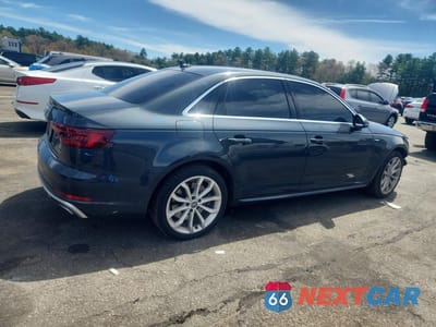 Trzecie zdjęcie samochodu z tyłu: 2019 AUDI A4 PREMIUM PLUS VIN:WAUENAF40KN006827 - miniatura
