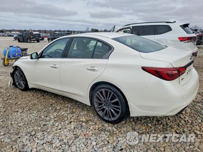 Drugie zdjęcie samochodu z przodu: 2021 INFINITI Q50 RED SPORT 400 VIN:JN1FV7DR1MM880995 - miniatura