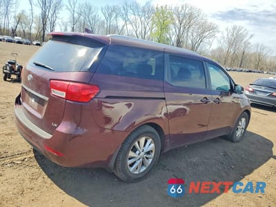 Trzecie zdjęcie samochodu z tyłu: 2016 KIA SEDONA LX VIN:KNDMB5C16G6185451 - miniatura