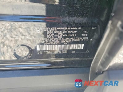 Zdjęcie 13 z 13 samochodu: 2025 TOYOTA RAV4 LE VIN:2T3H1RFV2SW434779 - miniatura