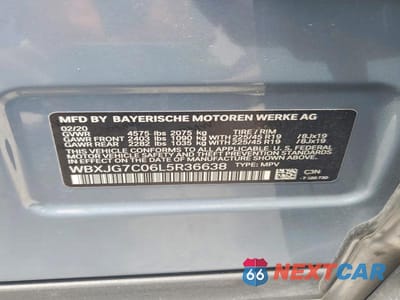 Zdjęcie 13 z 13 samochodu: 2020 BMW X1 SDRIVE28I VIN:WBXJG7C06L5R36638 - miniatura