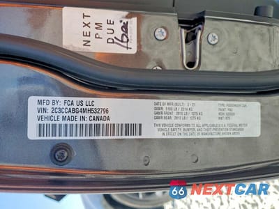 Zdjęcie 13 z 13 samochodu: 2021 CHRYSLER 300 S VIN:2C3CCABG4MH532796 - miniatura