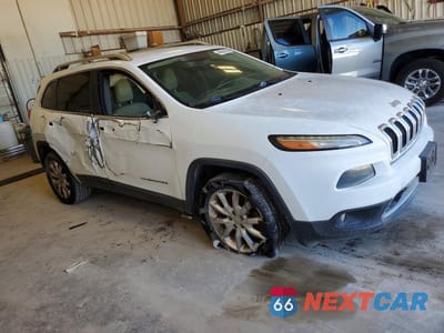 Czwarte zdjęcie samochodu z boku: 2015 JEEP CHEROKEE LIMITED VIN:1C4PJLDB2FW722276 - miniatura