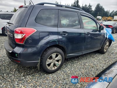 Trzecie zdjęcie samochodu z tyłu: 2015 SUBARU FORESTER 2.5I PREMIUM VIN:JF2SJADC6FH567874 - miniatura