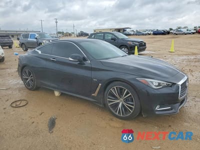 Czwarte zdjęcie samochodu z boku: 2018 INFINITI Q60 3.0T LUXE VIN:JN1EV7EK7JM341466 - miniatura
