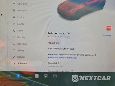Zdjęcie 9 z 12 samochodu: 2022 TESLA MODEL Y VIN:7SAYGDEF0NF448978 - miniatura
