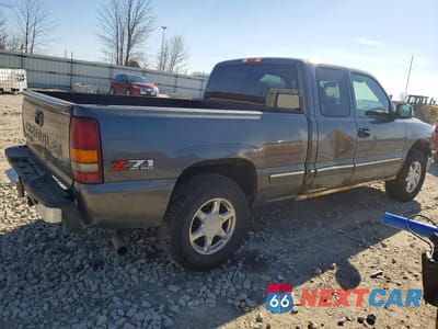 Trzecie zdjęcie samochodu z tyłu: 2001 CHEVROLET SILVERADO K1500 VIN:1GCEK19T21Z325975 - miniatura