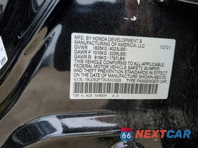 Zdjęcie 13 z 13 samochodu: 2022 ACURA ILX PREMIUM VIN:19UDE2F73NA000628 - miniatura