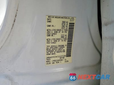 Zdjęcie 13 z 13 samochodu: 2018 NISSAN TITAN XD SV VIN:1N6AA1F42JN512720 - miniatura