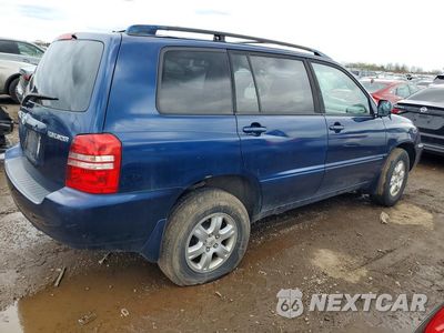 Trzecie zdjęcie samochodu z tyłu: 2003 TOYOTA HIGHLANDER BASE VIN:JTEHF21A730154368 - miniatura