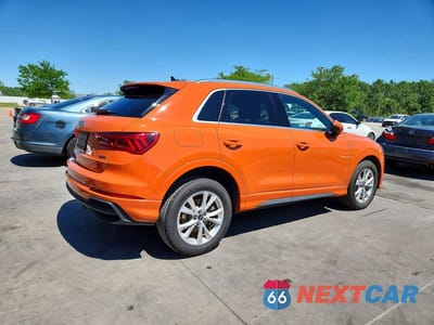 Trzecie zdjęcie samochodu z tyłu: 2025 AUDI Q3 PREMIUM S LINE 45 VIN:WA1DECF36S1056151 - miniatura