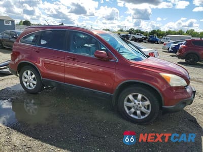 Czwarte zdjęcie samochodu z boku: 2007 HONDA CR-V EXL VIN:JHLRE387X7C031019 - miniatura