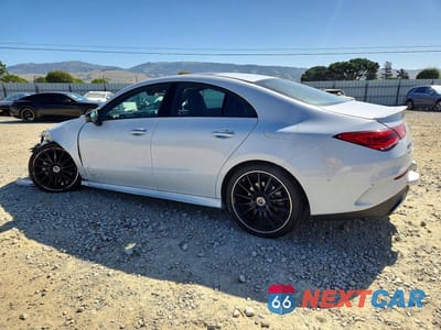 Drugie zdjęcie samochodu z przodu: 2022 MERCEDES-BENZ CLA 250 VIN:W1K5J4GB2NN250812 - miniatura