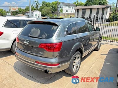 Czwarte zdjęcie samochodu z boku: 2015 AUDI Q7 PREMIUM PLUS VIN:WA1LGAFE9FD009700 - miniatura