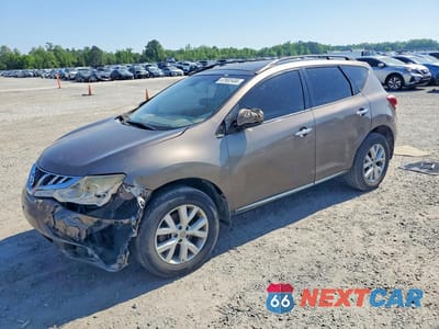 2012 NISSAN MURANO S JN8AZ1MU9CW118325 - główne zdjęcie licytacji z USA - miniatura