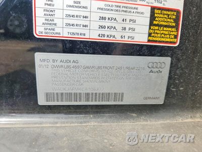 Zdjęcie 12 z 12 samochodu: 2012 AUDI A3 PREMIUM PLUS VIN:WAUKJAFM4CA106372 - miniatura