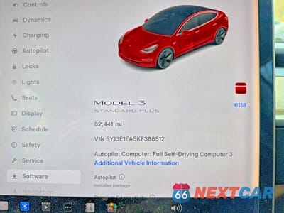 Zdjęcie 8 z 10 samochodu: 2019 TESLA MODEL 3 VIN:5YJ3E1EA5KF398512 - miniatura