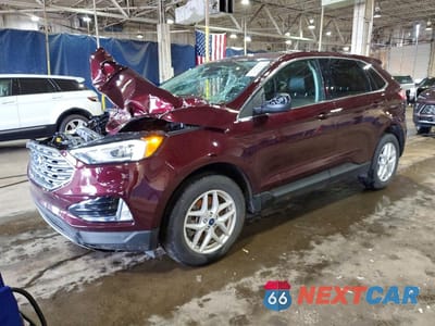 2022 FORD EDGE SEL 2FMPK4J99NBA42746 - główne zdjęcie licytacji z USA - miniatura