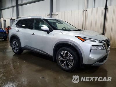 Czwarte zdjęcie samochodu z boku: 2021 NISSAN ROGUE SV VIN:JN8BT3BB2MW450157 - miniatura