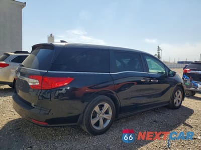 Trzecie zdjęcie samochodu z tyłu: 2020 HONDA ODYSSEY EXL VIN:5FNRL6H74LB044897 - miniatura