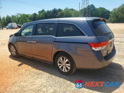 Drugie zdjęcie samochodu z przodu: 2015 HONDA ODYSSEY EX VIN:5FNRL5H46FB056604 - miniatura