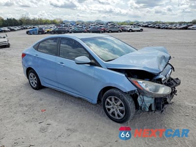 Czwarte zdjęcie samochodu z boku: 2014 HYUNDAI ACCENT GLS VIN:KMHCT4AE6EU696879 - miniatura