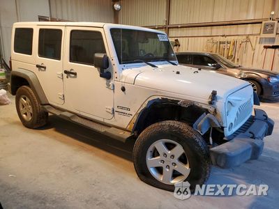 Czwarte zdjęcie samochodu z boku: 2014 JEEP WRANGLER UNLIMITED SPORT VIN:1C4BJWDG2EL126835 - miniatura