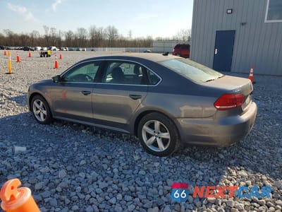 Drugie zdjęcie samochodu z przodu: 2013 VOLKSWAGEN PASSAT SE VIN:1VWBN7A32DC126163 - miniatura