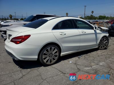 Trzecie zdjęcie samochodu z tyłu: 2018 MERCEDES-BENZ CLA 250 VIN:WDDSJ4EB0JN578424 - miniatura