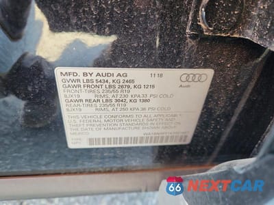 Zdjęcie 13 z 13 samochodu: 2019 AUDI Q5 PREMIUM PLUS VIN:WA1BNAFY1K2021857 - miniatura