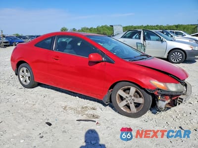 Czwarte zdjęcie samochodu z boku: 2006 HONDA CIVIC VIN:2HGFG12866H579113 - miniatura