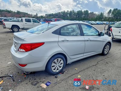Trzecie zdjęcie samochodu z tyłu: 2016 HYUNDAI ACCENT SE VIN:KMHCT4AE7GU015695 - miniatura