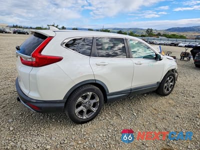 Trzecie zdjęcie samochodu z tyłu: 2017 HONDA CR-V EXL VIN:5J6RW1H8XHL010660 - miniatura