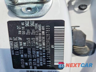 Zdjęcie 14 z 14 samochodu: 2024 KIA SORENTO S VIN:5XYRLDJC3RG287839 - miniatura