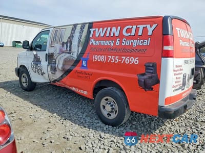Drugie zdjęcie samochodu z przodu: 2016 CHEV EXPRESS G2500 VIN:1GCWGAFF2G1233163 - miniatura